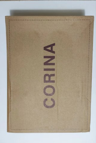 Zapatillas CORINA doradas y blancas con brillo