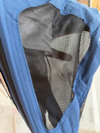 Capota Bugaboo Bee Azul Verano Nueva