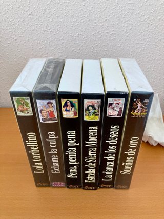 5€ por las 6 películas VHS de Lola Flores
