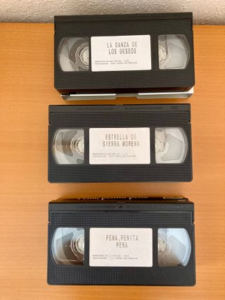 5€ por las 6 películas VHS de Lola Flores