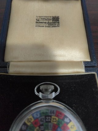 Antico Orologio da Tasca Meccanico da Casinò