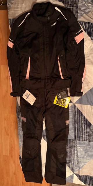 Conjunto moto FREEDAY Talla XS Chaqueta y Pantalón
