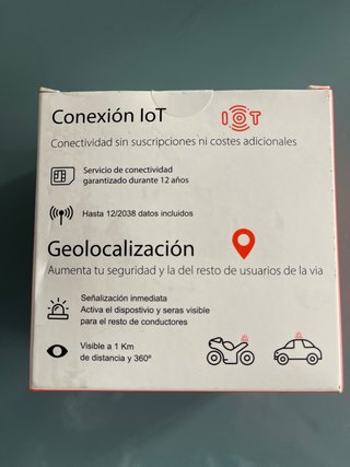Baliza V16 geolocalizada