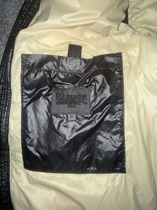 Gilet Blauer estivo nero Prodotto originale