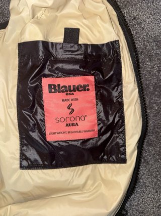 Gilet Blauer estivo nero Prodotto originale