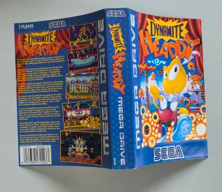 Dynamite Headdy Sega Mega Drive