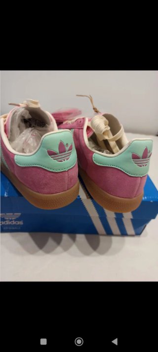 Adida Gazelle Mujer Talla 37 Rosa/Verde