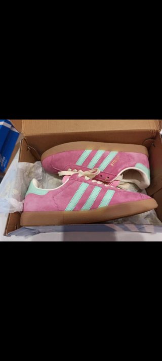 Adida Gazelle Mujer Talla 37 Rosa/Verde