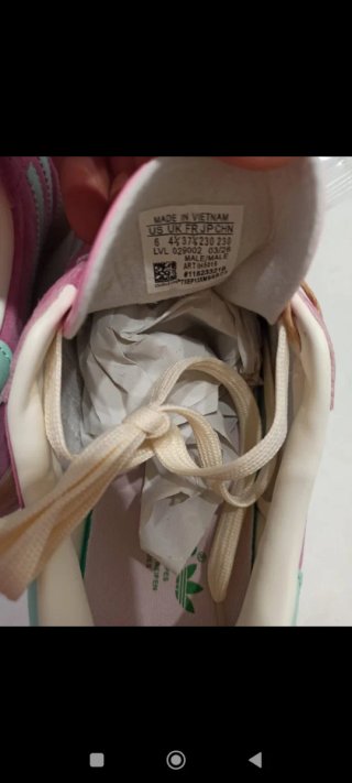 Adida Gazelle Mujer Talla 37 Rosa/Verde