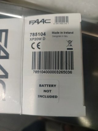 Fotocélula FAAC XP20