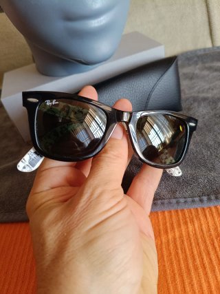 Gafas de sol Ray-Ban Wayfarer negras