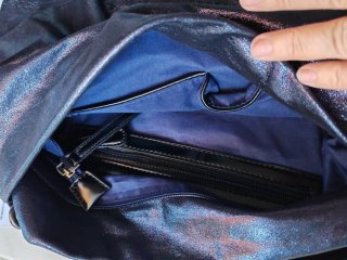 Bolso LOOKAT azul brillante