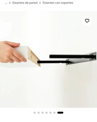 Balda Ikea LACK Blanca