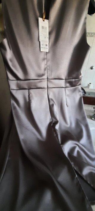 Vestito Rinascimento Grigio Perla Tg. XL