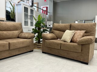 Conjunto Sofás 3+2 plazas Tela