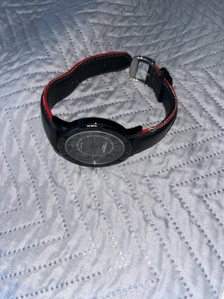 Reloj Stuhrling Negro con Detalles Rojos