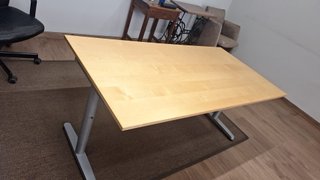 Mesa de oficina Galant Chapa Abedul