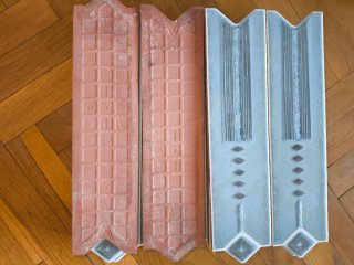 Baldosas decorativas vintage (4 unidades)