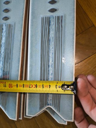 Baldosas decorativas vintage (4 unidades)