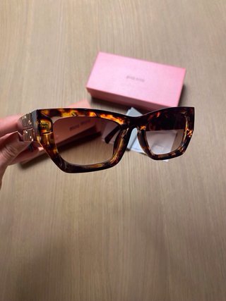 Gafas de Sol Luxury Carey Leopardo Degradado