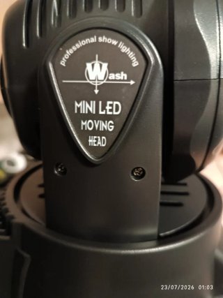 XPC Luz Cabeza Móvil 7LEDx12W DMX-512