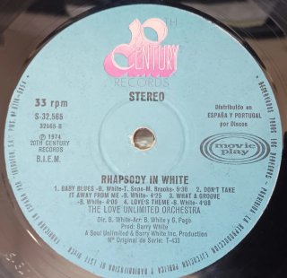 Barry White - Rhapsody in White
