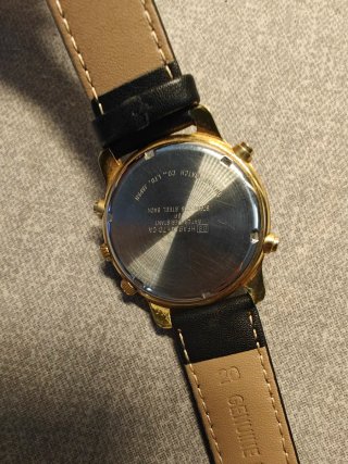 Orologio Orient Cronografo Oro Nero