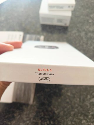 Apple Watch Ultra 3 Caja Titanio