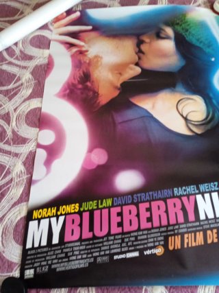 Cartel Película My Blueberry Nights Wong Kar Wai
