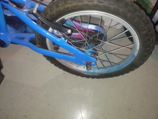 Bicicleta infantil azul Monty