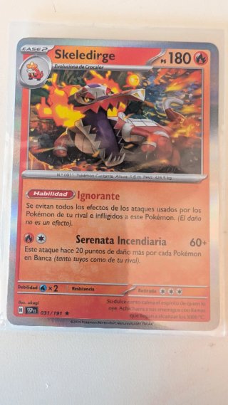 Carta Pokémon ¡LEER!