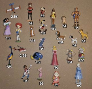 Figuras Disney Variadas