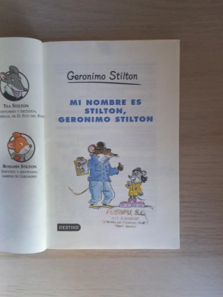 Mi nombre es Stilton, Geronimo Stilton