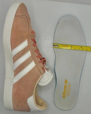 Adidas Gazelle Rosa/Blanco Mujer Talla 38