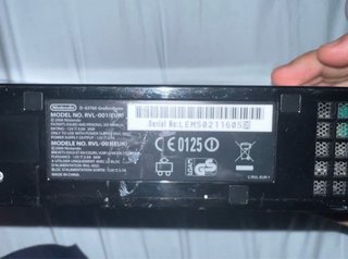 Consola Wii Negra Nintendo