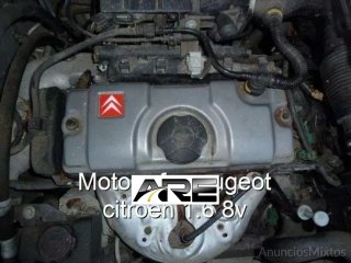 motor nfv tu5jp peugeot citroen 1.6 8v gas r_61671