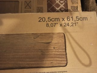 Porcelánico imitación madera 15 cajas de 1,15 m2 u