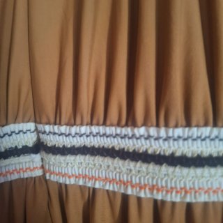 Vestito lungo Zara marrone