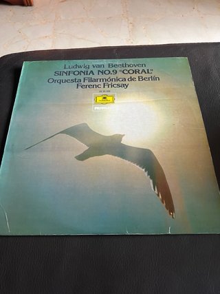 Vinilo Beethoven Sinfonía No.9 Coral