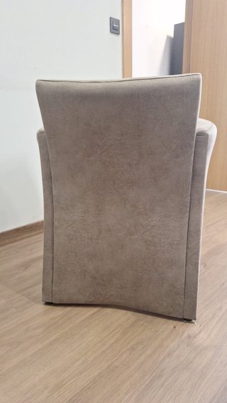 Sillón Individual Piel Beige