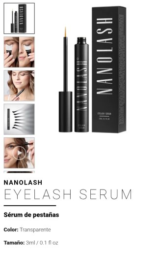Nanolash Eyelash Serum 3 ml – Sérum pestañas