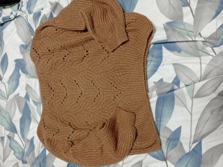 Jersey de punto beige