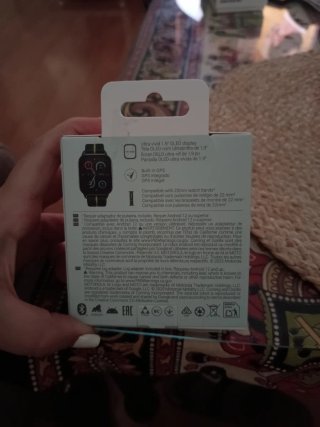 Motorola Moto Watch Fit Negro Sin Abrir