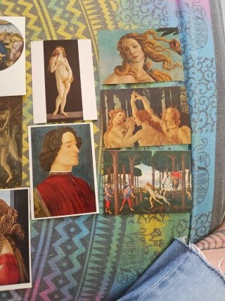Lote 8 Postales Sandro Botticelli