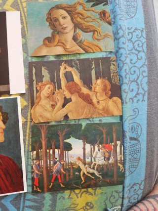 Lote 8 Postales Sandro Botticelli