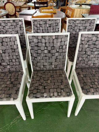 Juego de 6 Sillas Comedor Tapizadas