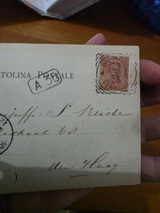 LAST PRICE Cartolina Genova 1899