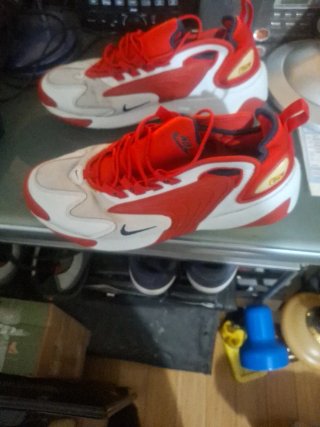 Zapatillas Nike Rojas y Blancas