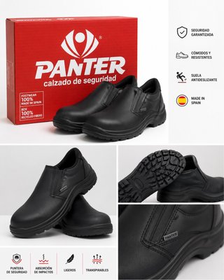 Zapatos de seguridad Panter negros