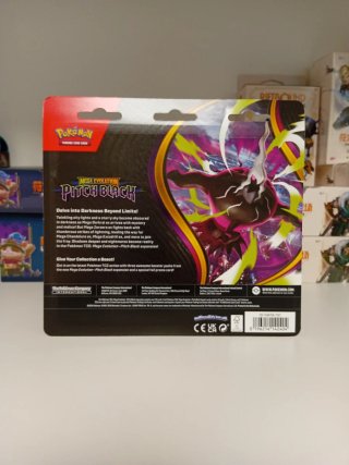 Blíster Pokémon Pitch Black 3 Sobres Inglés